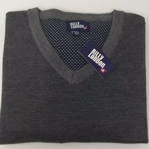 Billy London UK Men's Ultra Soft V-Neck Sweater